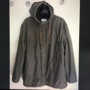 Armani Exchange Men's PARKA in Army Green (MEDIUM)